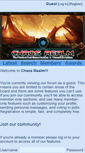Mobile Screenshot of chaosrealm.info